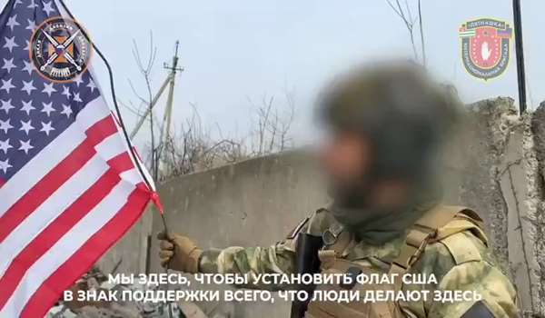 Američki veteran u diviziji Donbas